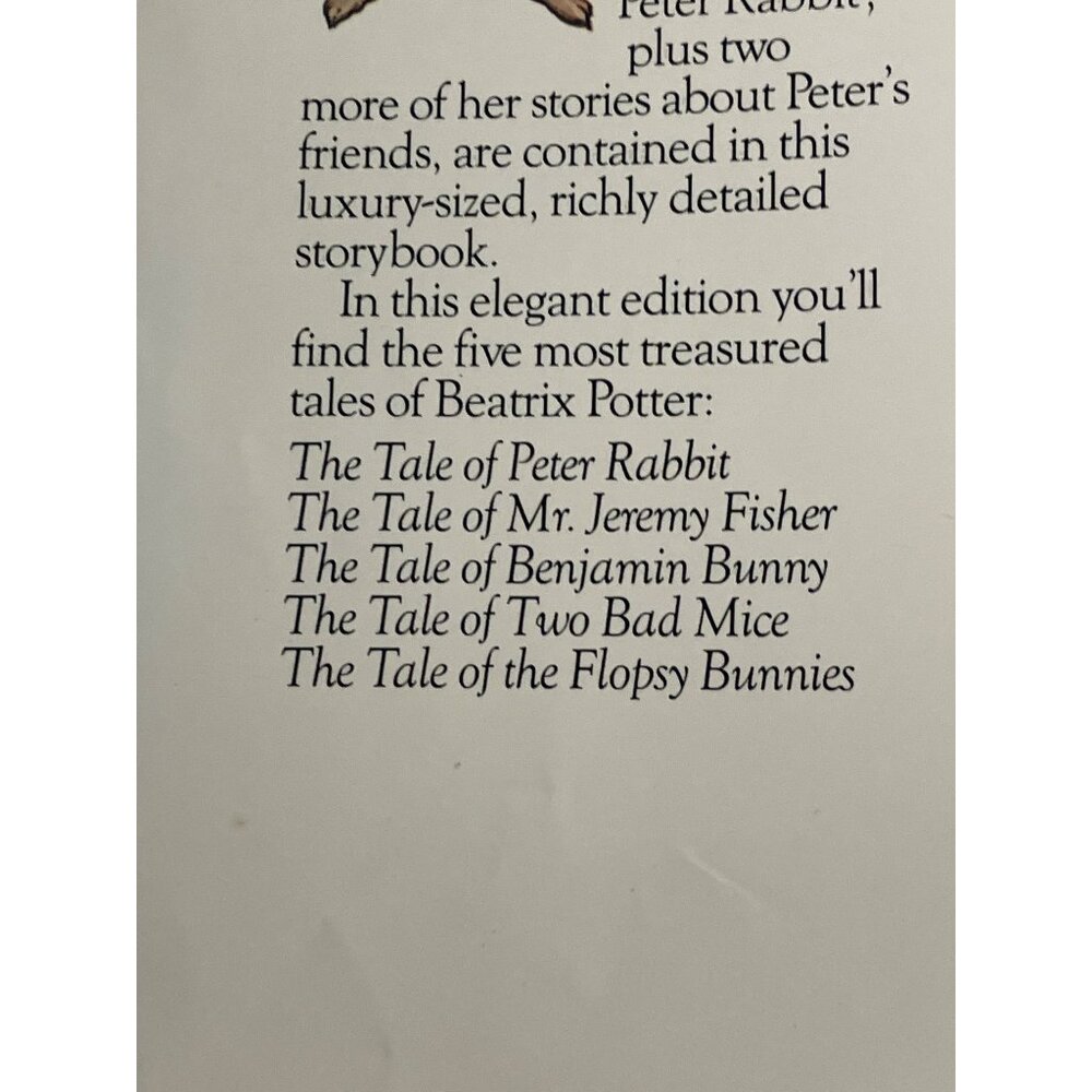 The Complete Tales Of Peter Rabbit & Other Favorite Stories By Beatrix Potter - Picture 10 of 16